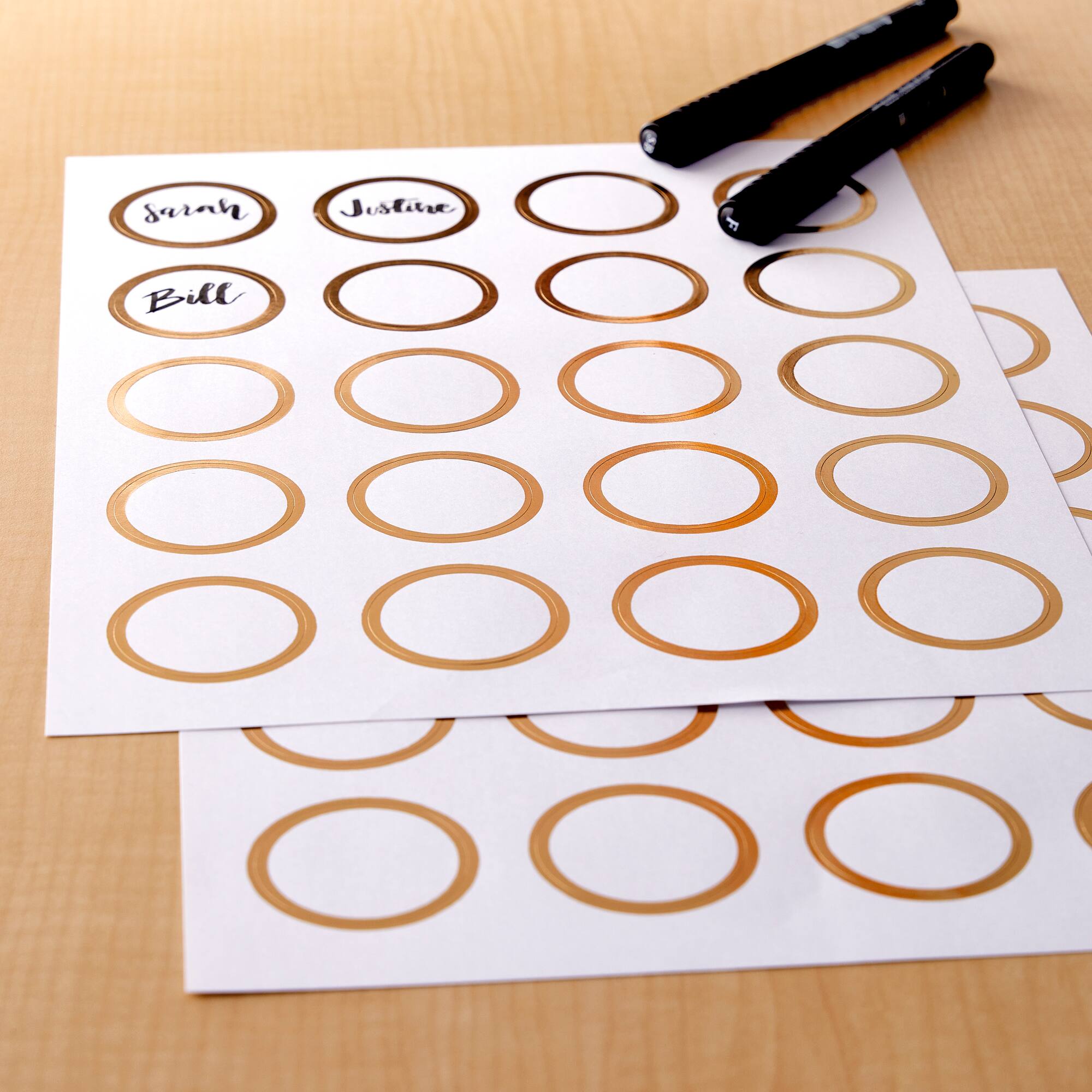12 Packs: 160 ct. (1,920 total) Gold Envelope Seals by Recollections™